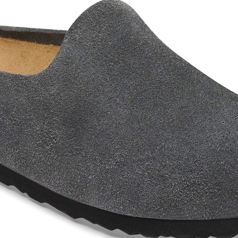 Amsterdam Wrapped Suede Leather - Charcoal