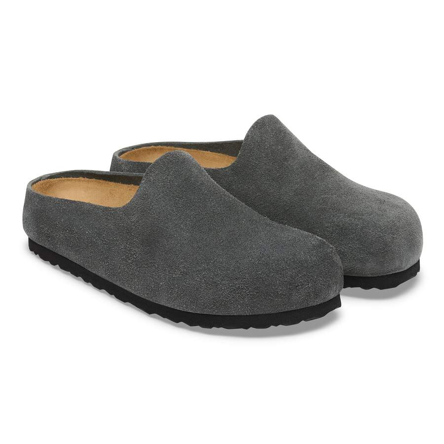 Amsterdam Wrapped Suede Leather - Charcoal
