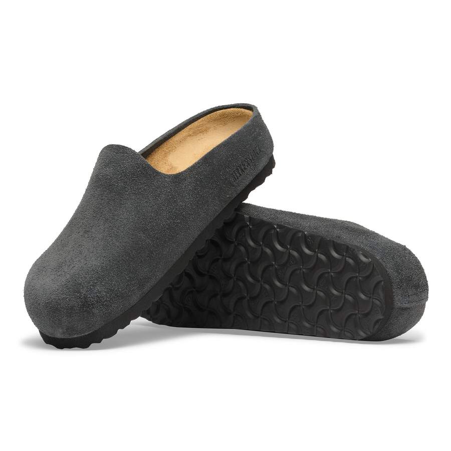 Amsterdam Wrapped Suede Leather - Charcoal