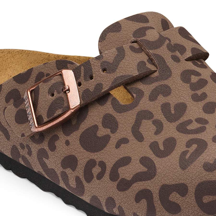 Boston Kids Birko-Flor Nubuck - Leo Mocha
