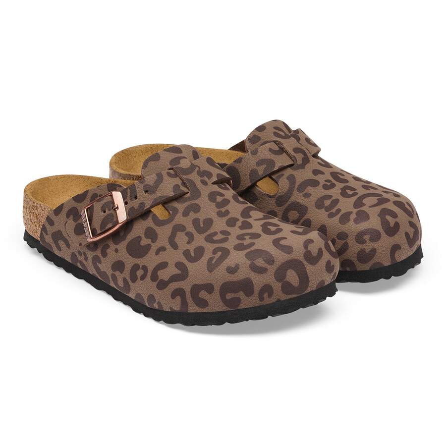 Boston Kids Birko-Flor Nubuck - Leo Mocha