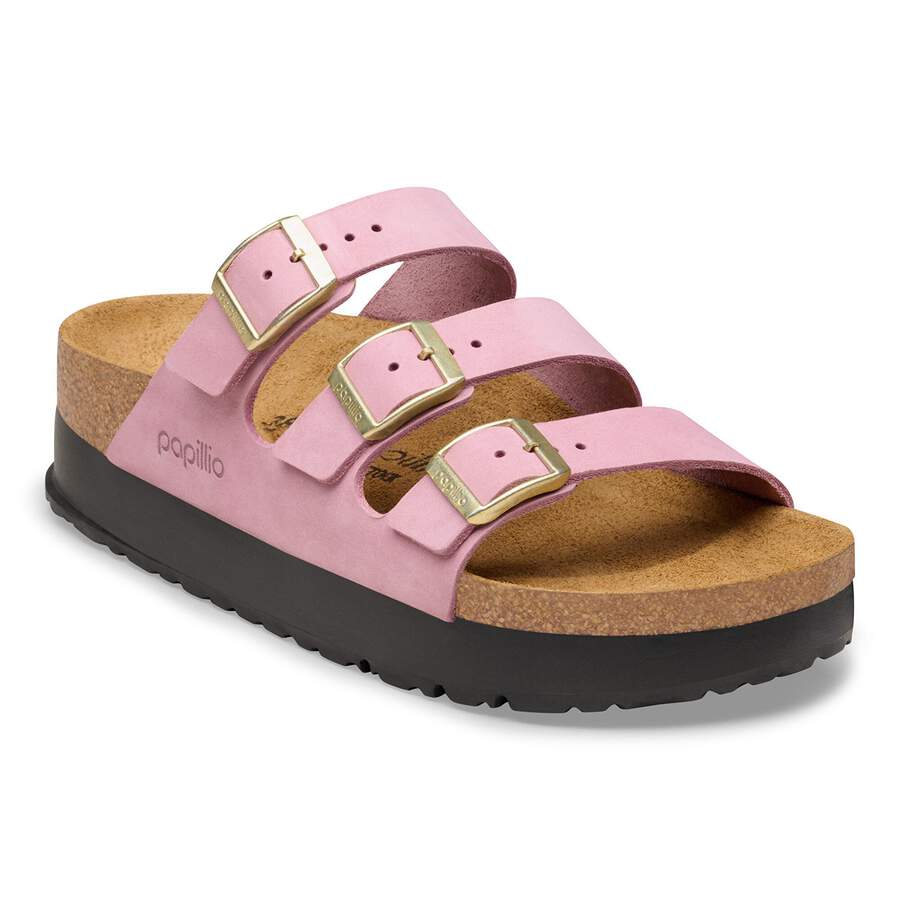 Florida Flex Platform Nubuck Leather - Orchid