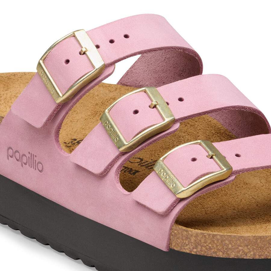 Florida Flex Platform Nubuck Leather - Orchid
