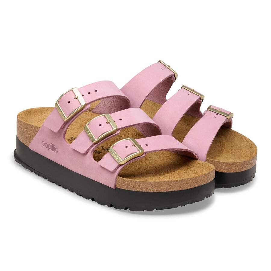 Florida Flex Platform Nubuck Leather - Orchid