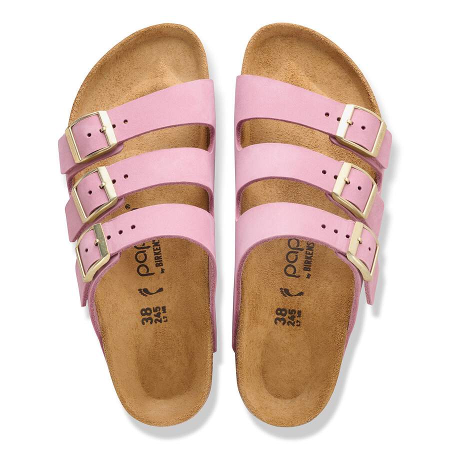 Florida Flex Platform Nubuck Leather - Orchid