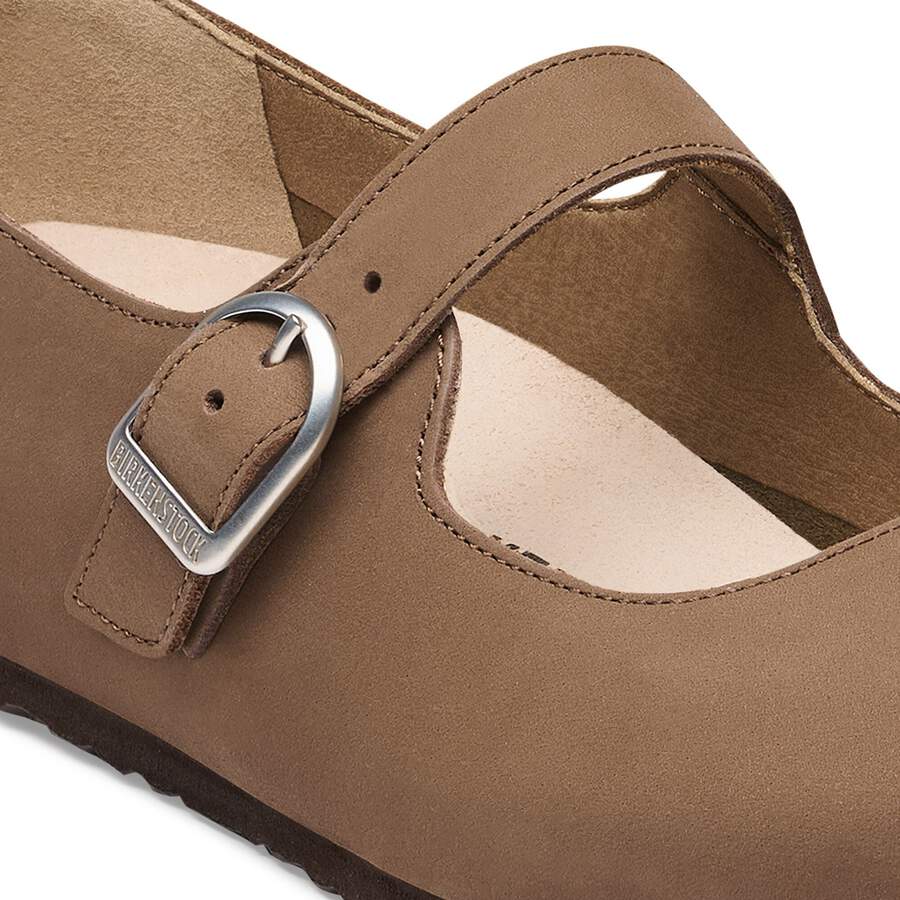 Santa Clarita Nubuck Leather - Dark Tea