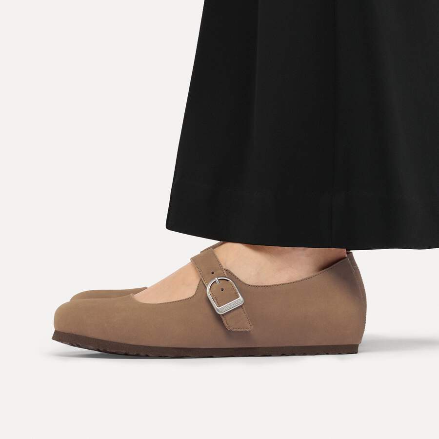 Santa Clarita Nubuck Leather - Dark Tea