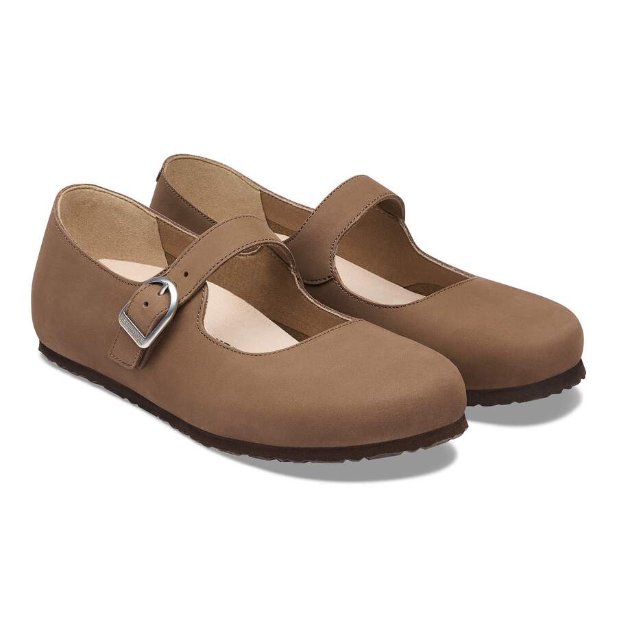 Santa Clarita Nubuck Leather - Dark Tea