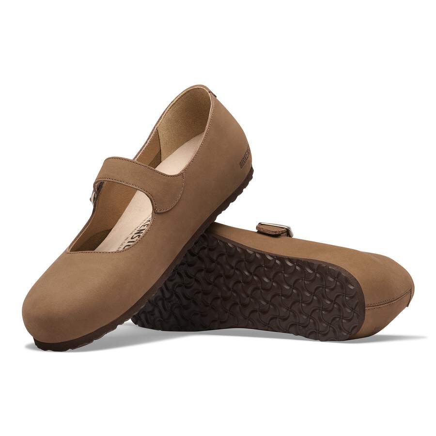 Santa Clarita Nubuck Leather - Dark Tea