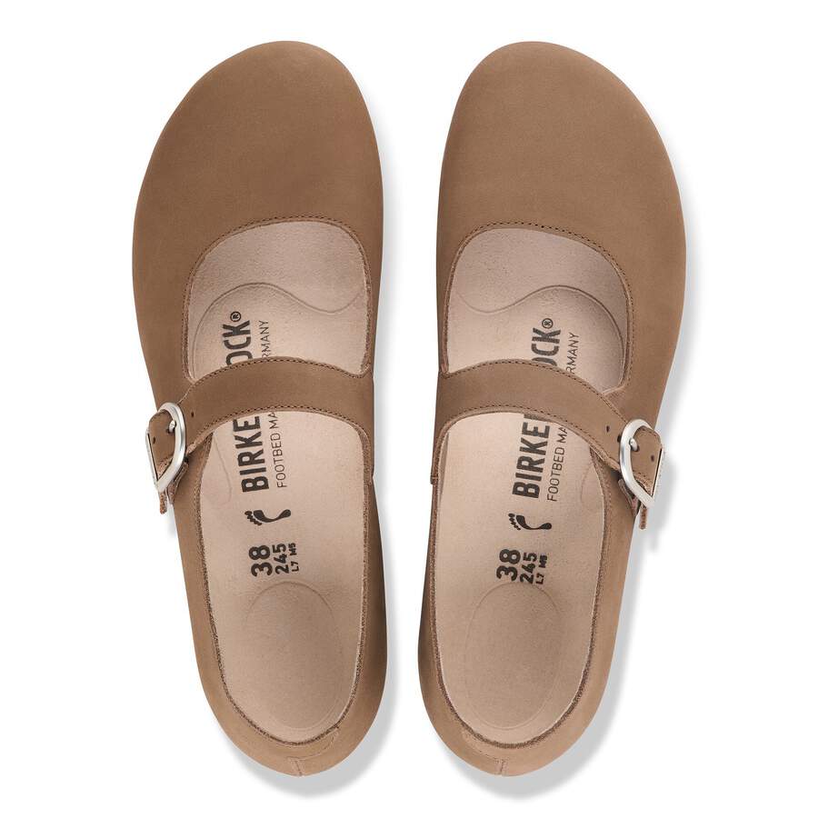 Santa Clarita Nubuck Leather - Dark Tea