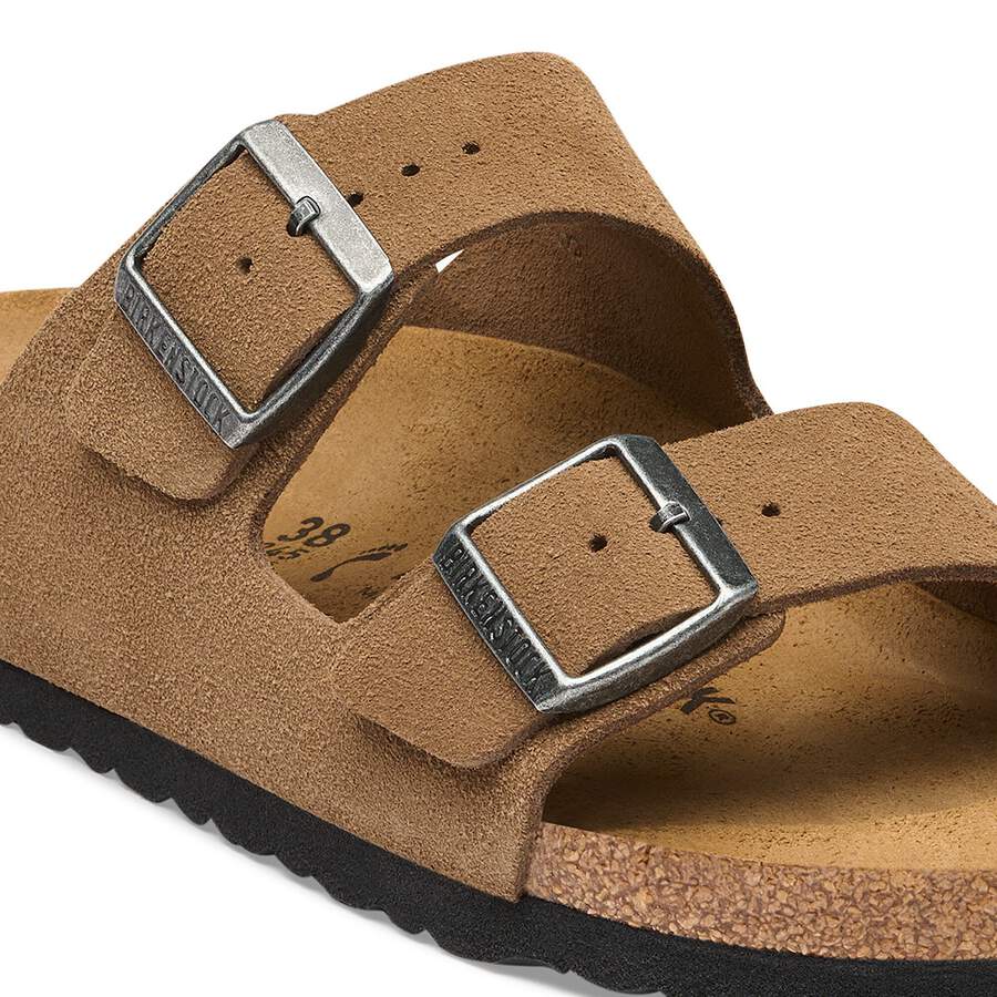 Arizona Suede Leather - Dark Tea