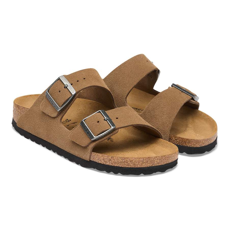 Arizona Suede Leather - Dark Tea