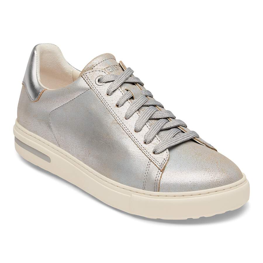 Bend Low Natural Leather - Washed Metallic Silver
