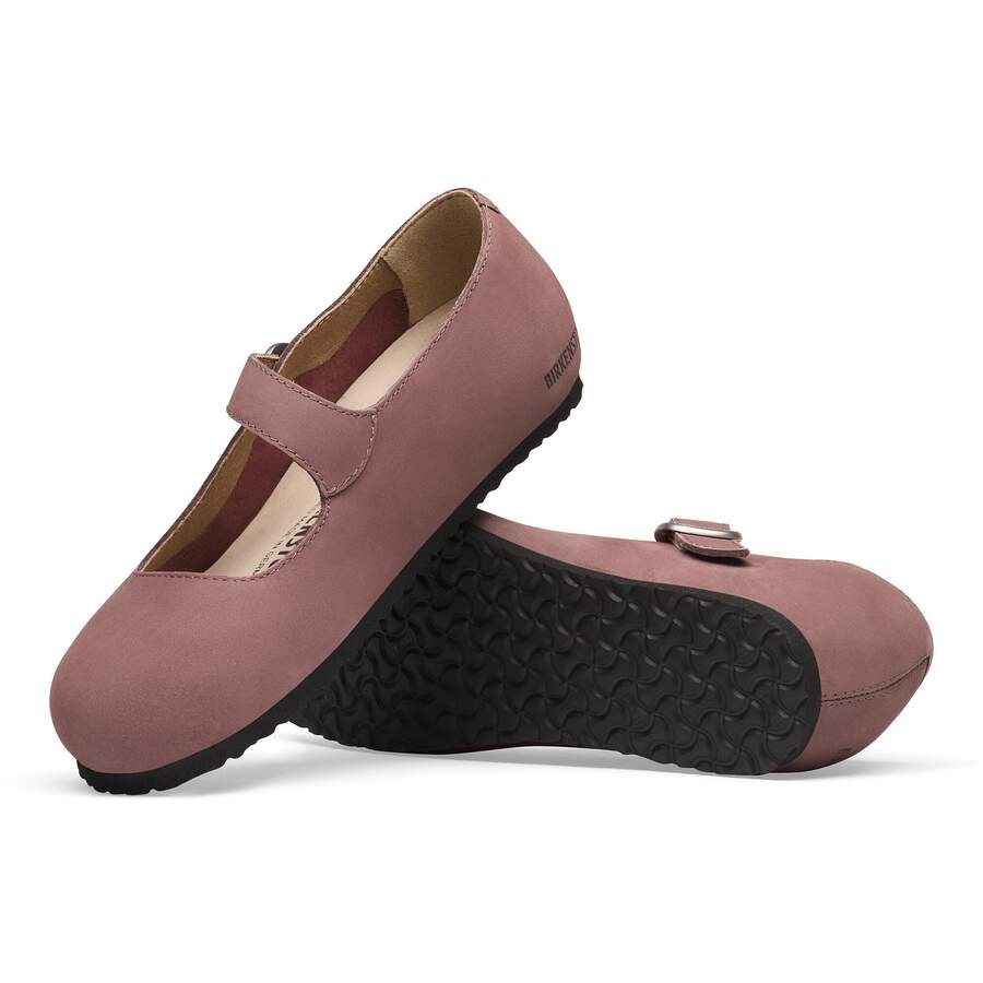 Tracy Nubuck Leather - Pepper