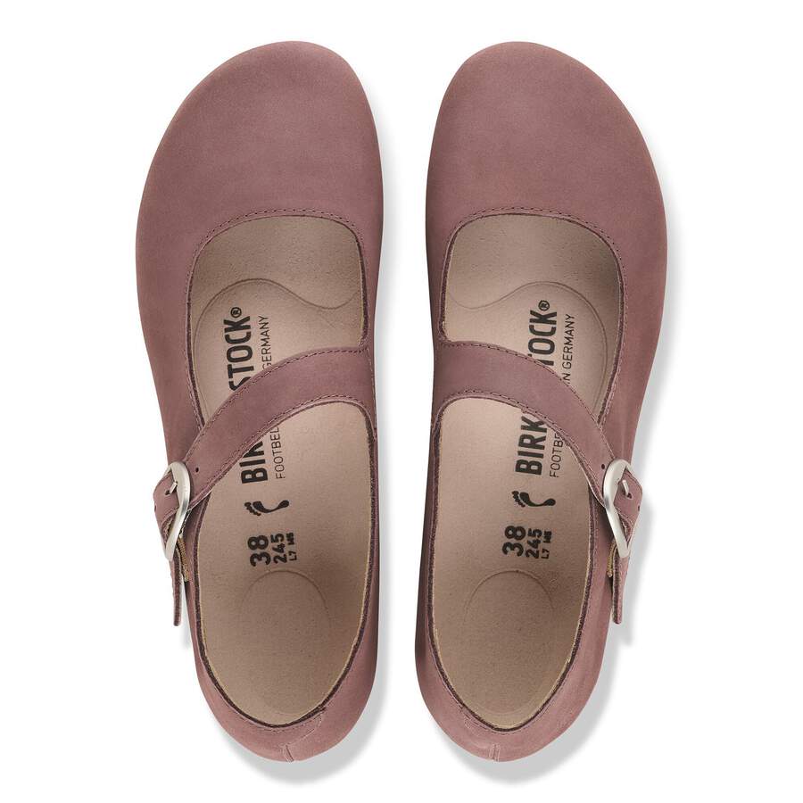Tracy Nubuck Leather - Pepper