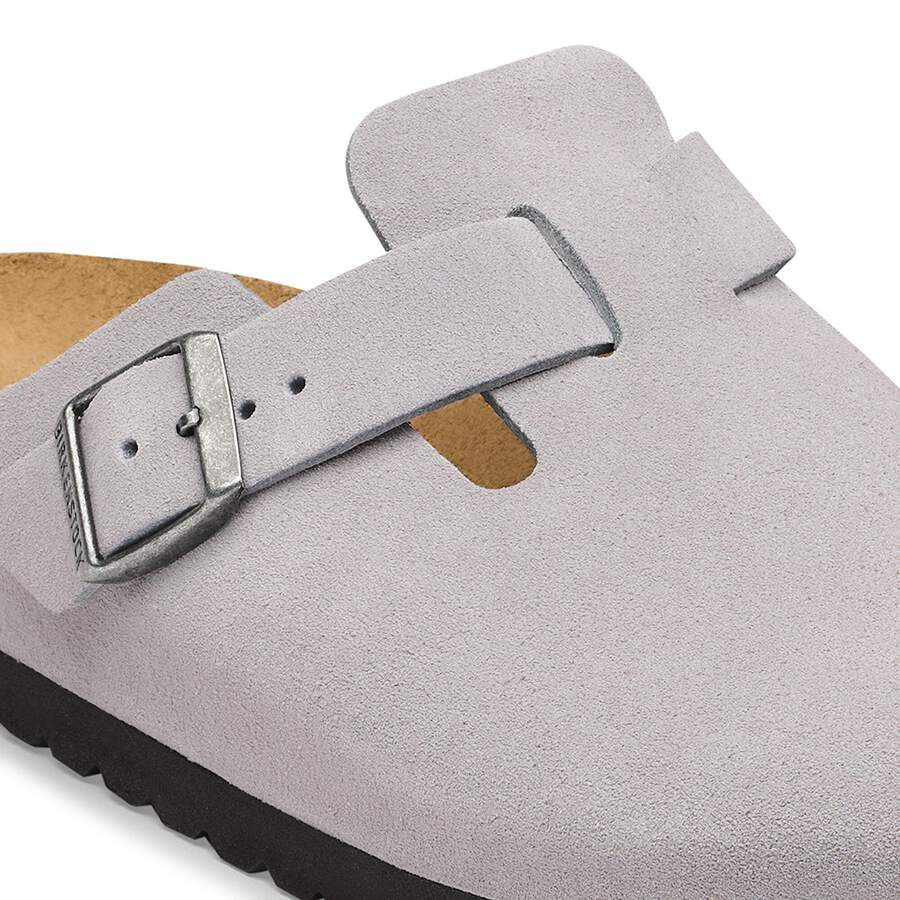 Boston Suede Leather - Lavender Sky