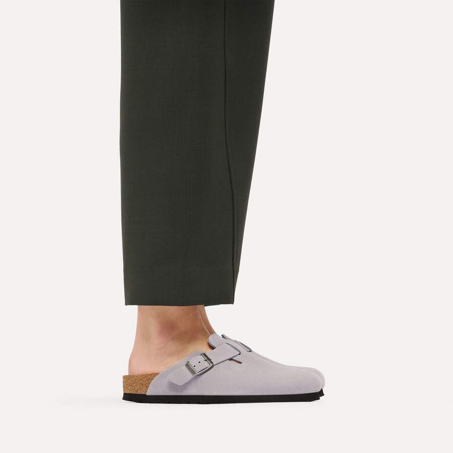 Boston Suede Leather - Lavender Sky