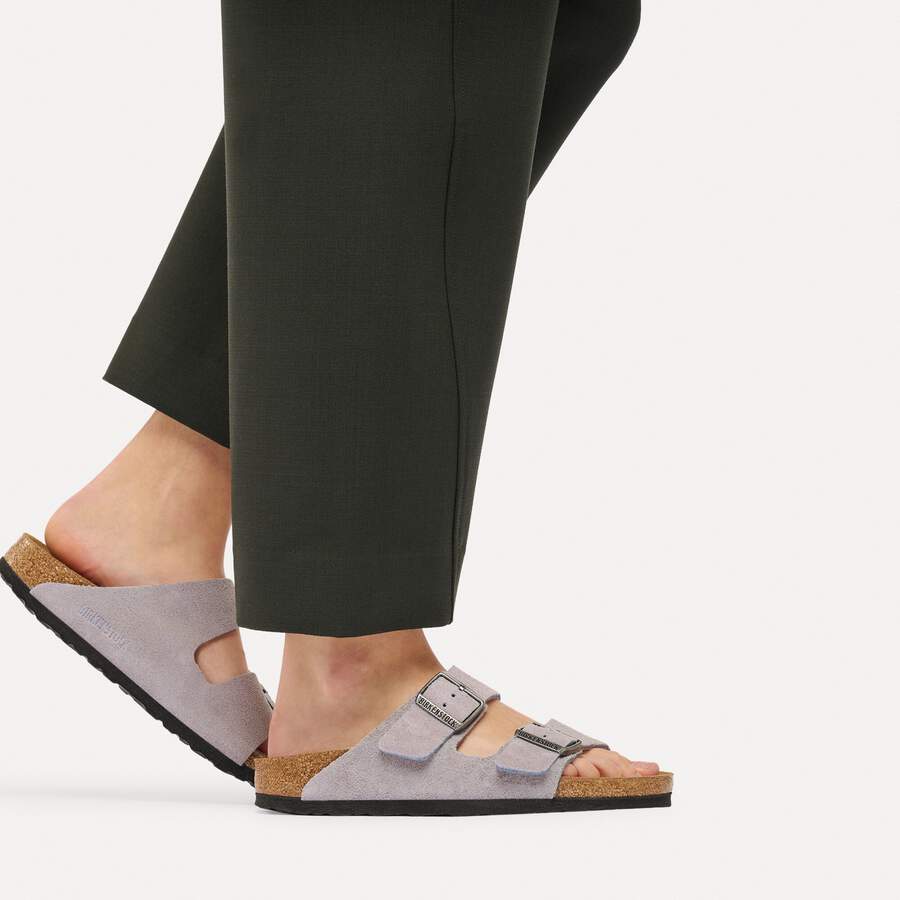 Arizona Suede Leather - Lavender Sky