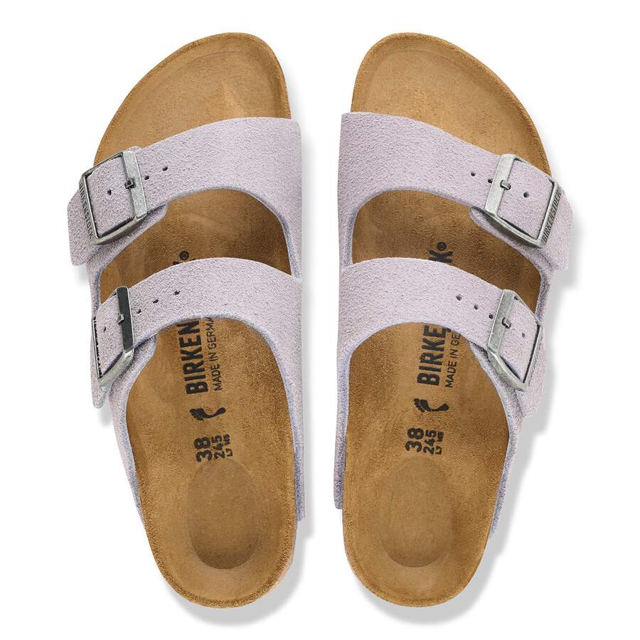 Arizona Suede Leather - Lavender Sky
