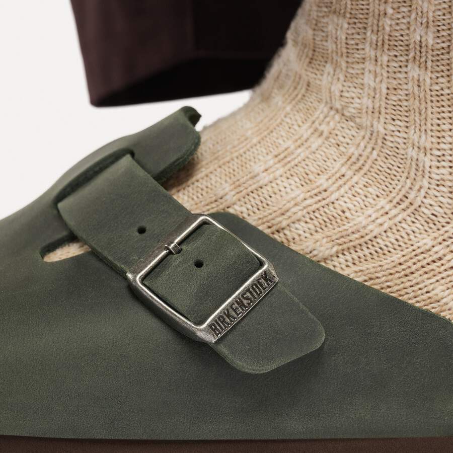 Boston Natural Leather Oiled - Thyme