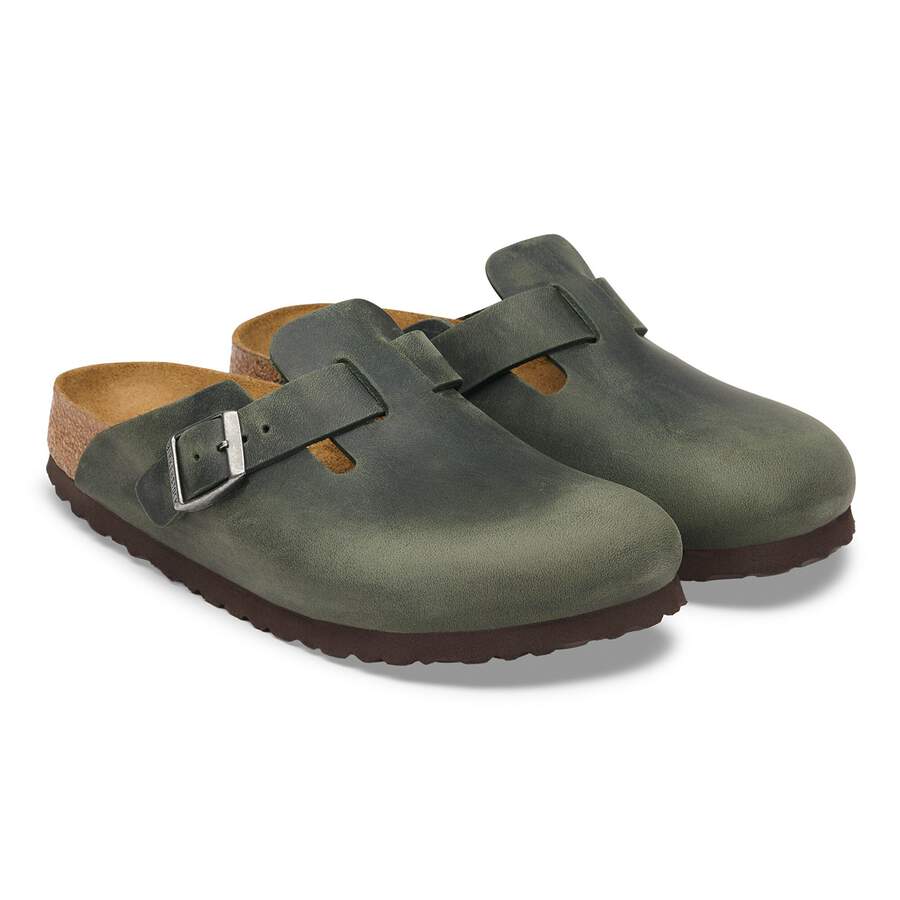 Boston Natural Leather Oiled - Thyme