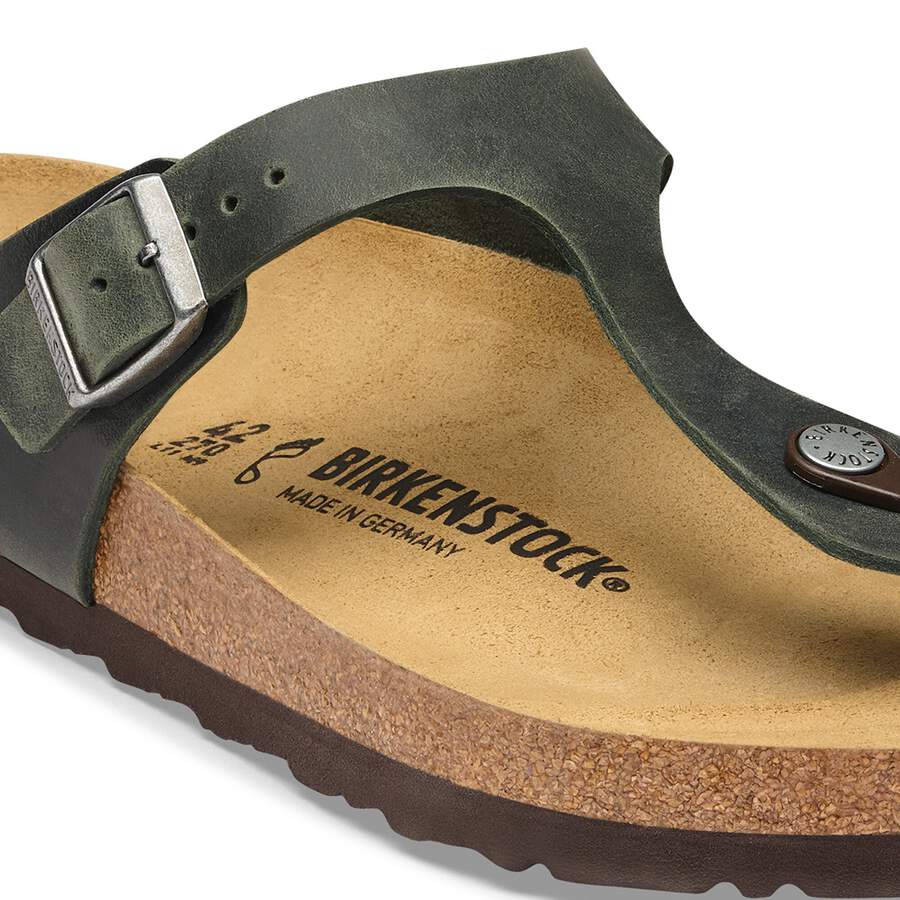 Gizeh Natural Leather Oiled - Thyme