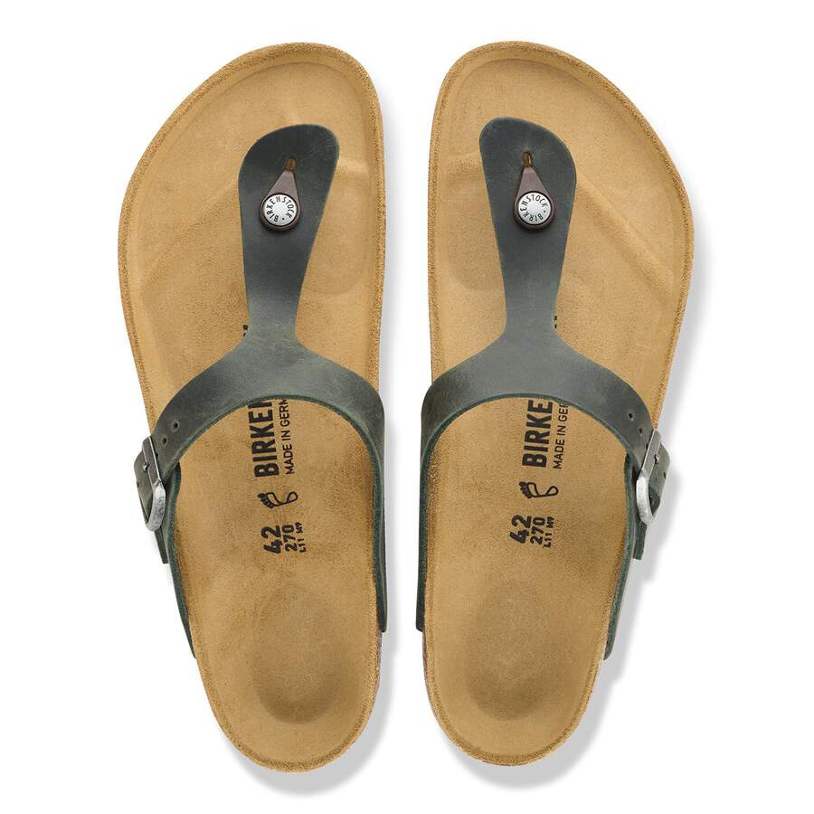 Gizeh Natural Leather Oiled - Thyme