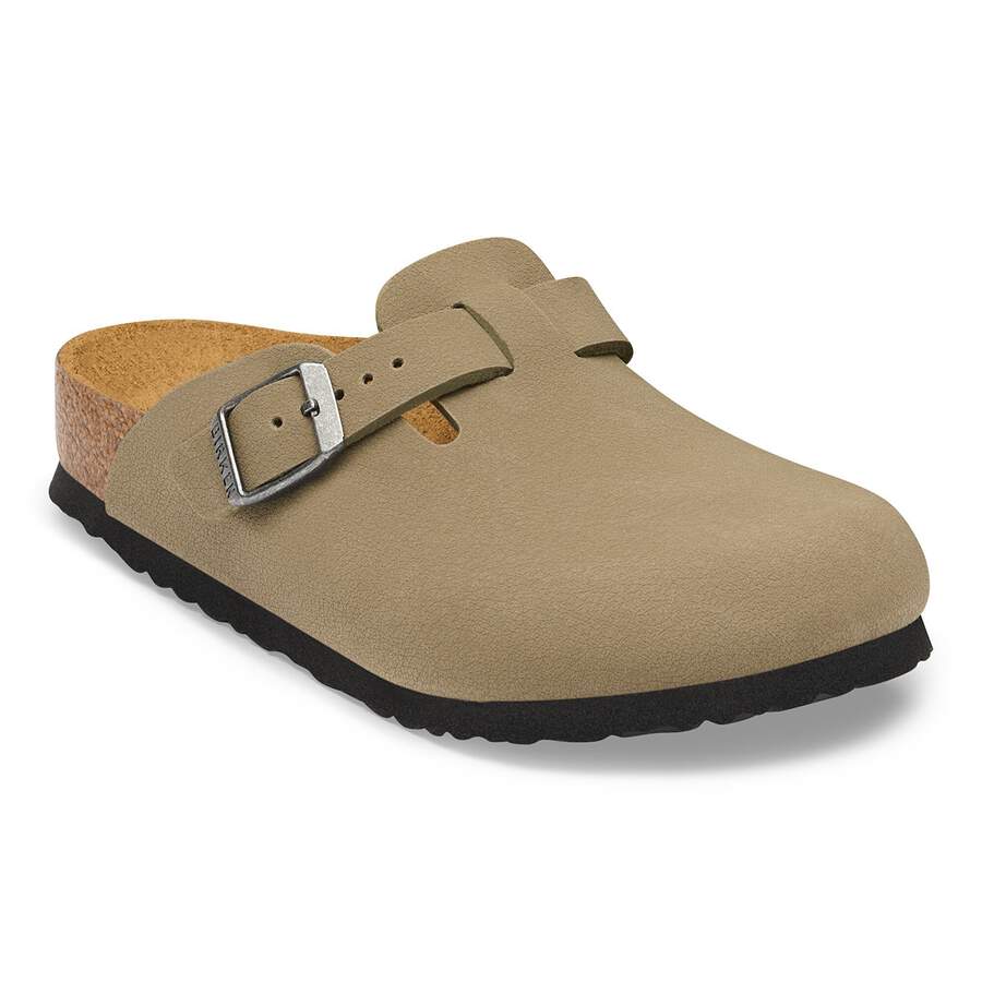 Boston Kids Birko-Flor Nubuck - Faded Khaki