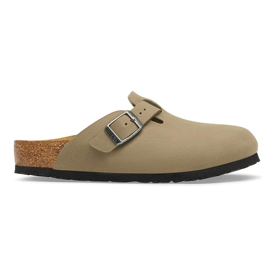 Boston Kids Birko-Flor Nubuck - Faded Khaki