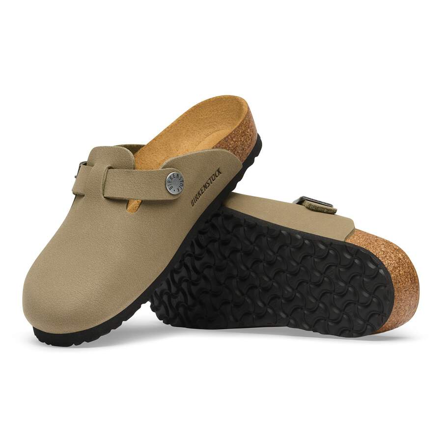 Boston Kids Birko-Flor Nubuck - Faded Khaki