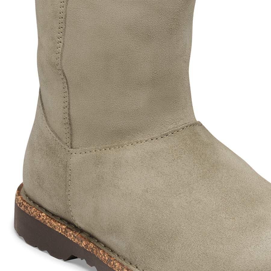 Uppsala Zip Shearling Suede Leather - Taupe