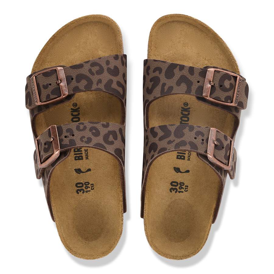 Arizona Kids Birko-Flor Nubuck - Leo Mocha