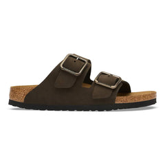 Arizona Wire Buckle Nubuck Leather - Mocha