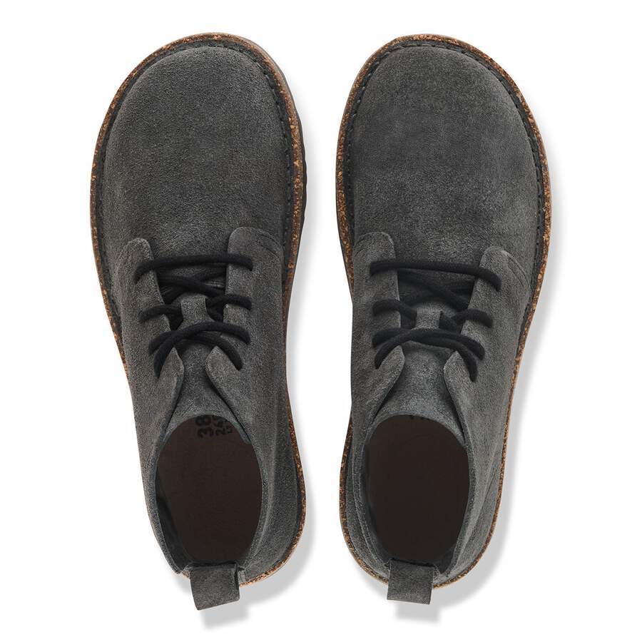 Uppsala Mid Suede Leather - Charcoal