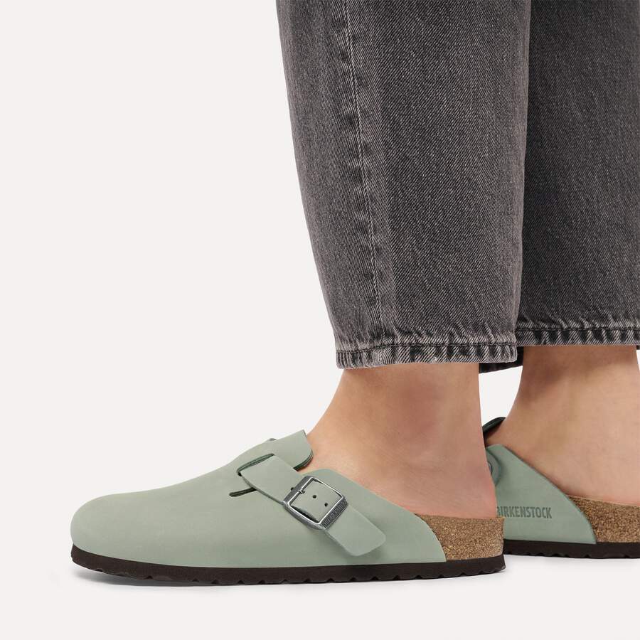 Boston Natural Leather Oiled - Pure Sage