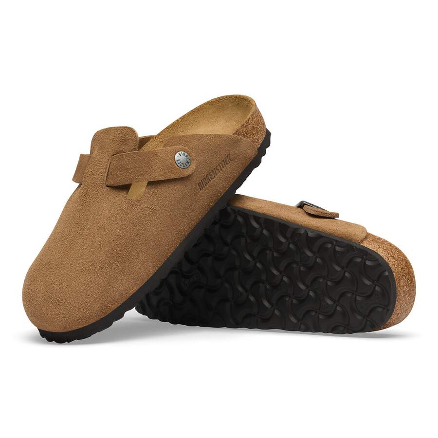 Boston Suede Leather - Dark Tea