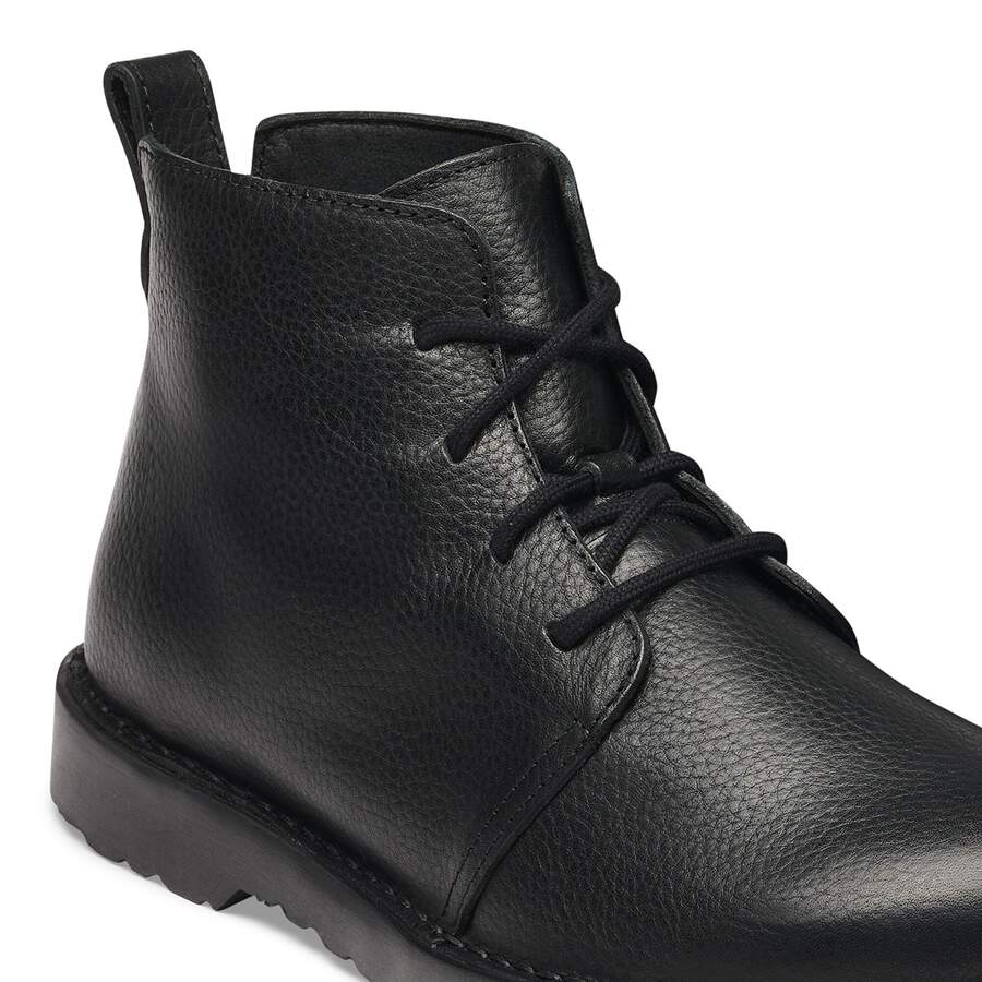 Uppsala Mid Natural Leather - Black