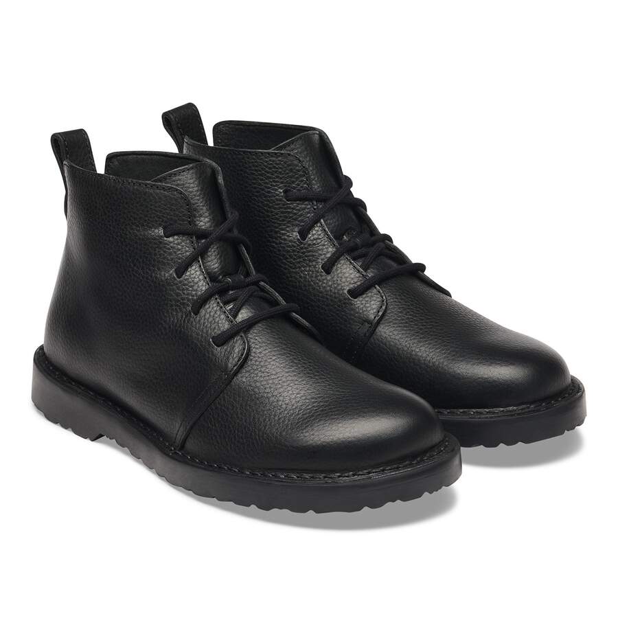 Uppsala Mid Natural Leather - Black