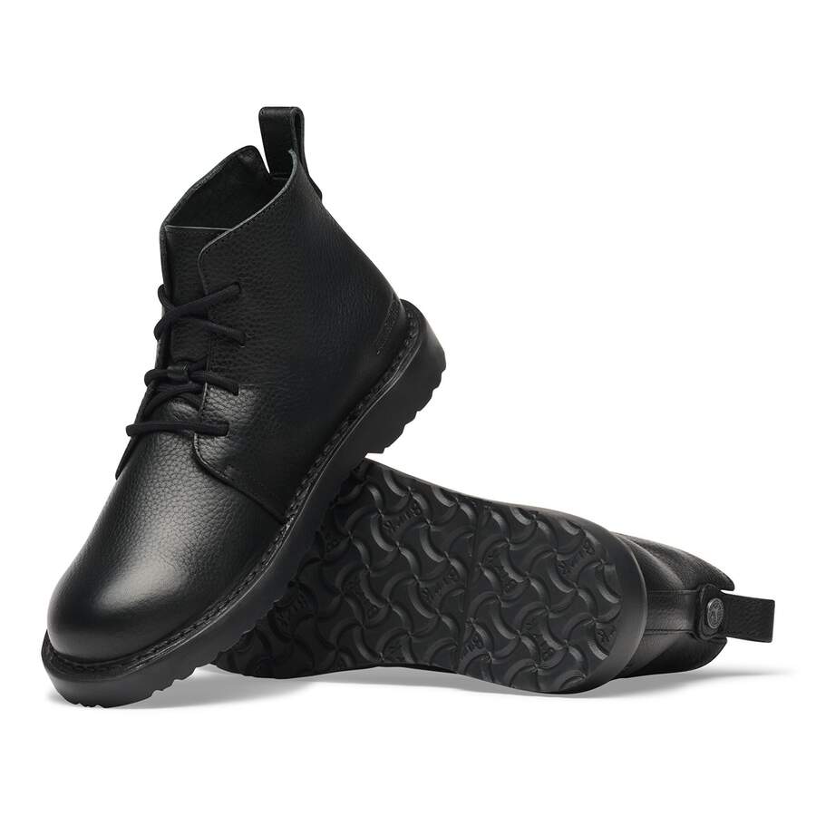 Uppsala Mid Natural Leather - Black