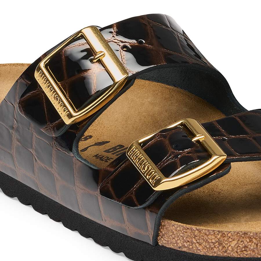 Arizona Natural Leather - Black Emboss
