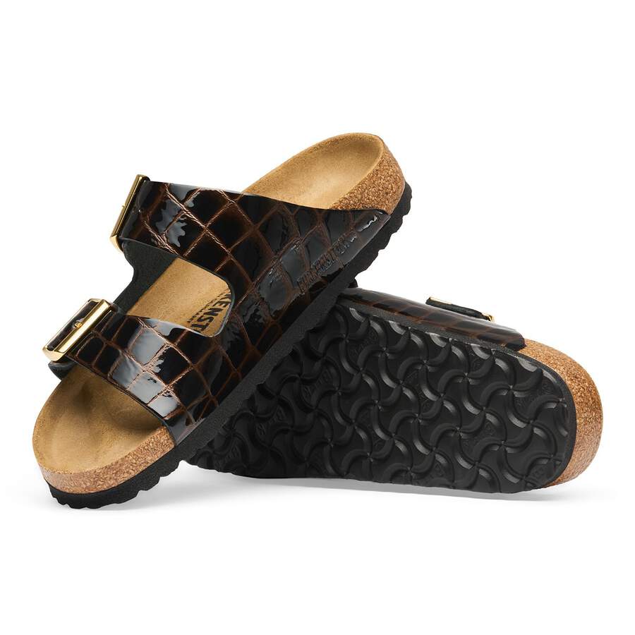 Arizona Natural Leather - Black Emboss