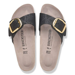 Madrid Big Buckle Synthetik - Python Black