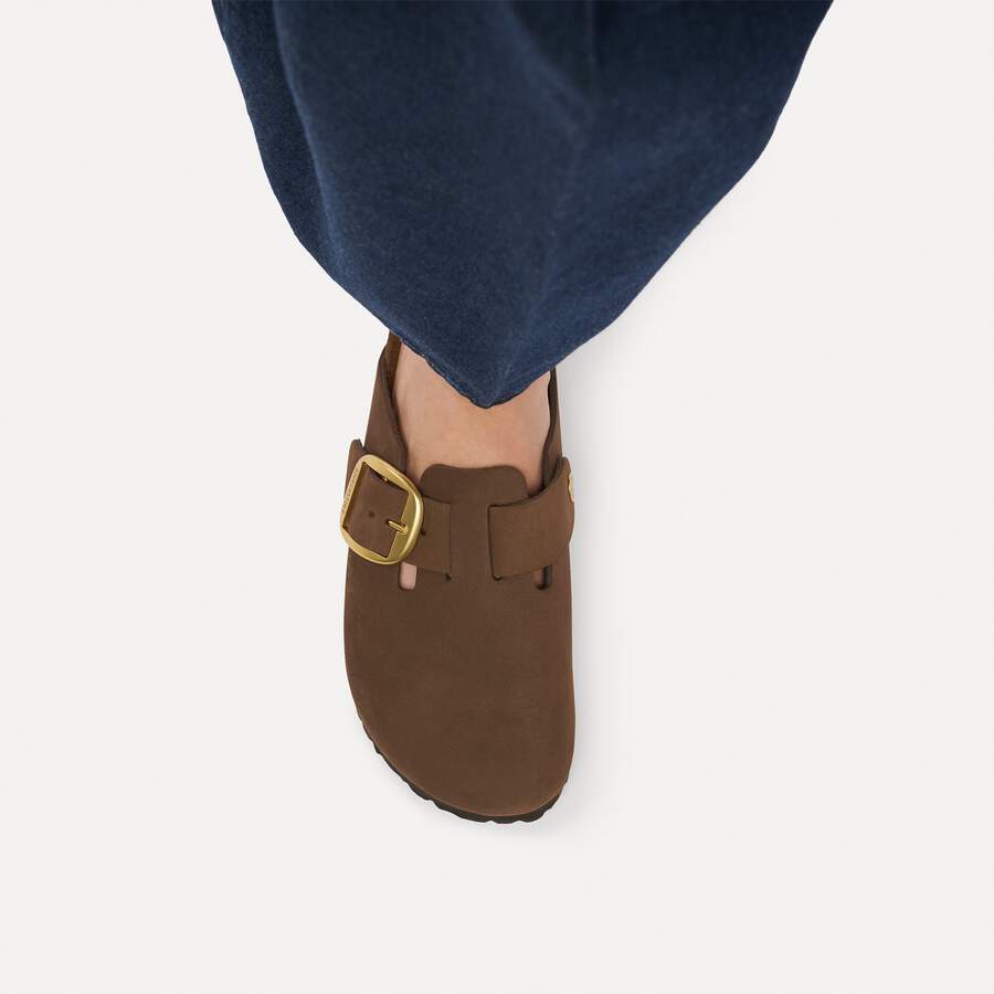 Boston Big Buckle Nubuck Leather - Carafe Tonal FB