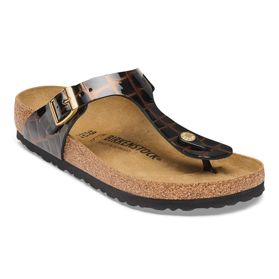 Gizeh Natural Leather - Emboss Leather Black