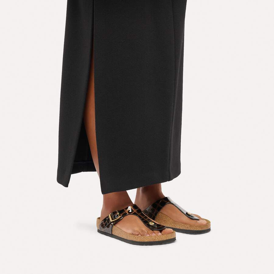 Gizeh Natural Leather - Emboss Leather Black