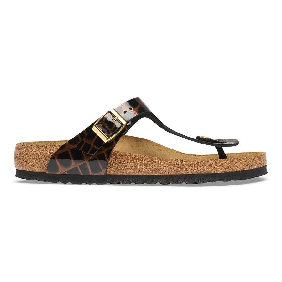 Gizeh Natural Leather - Emboss Leather Black