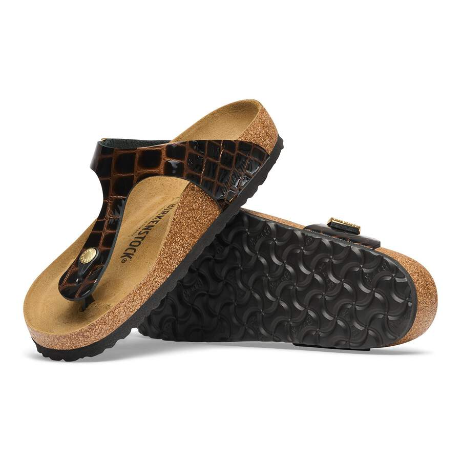 Gizeh Natural Leather - Emboss Leather Black