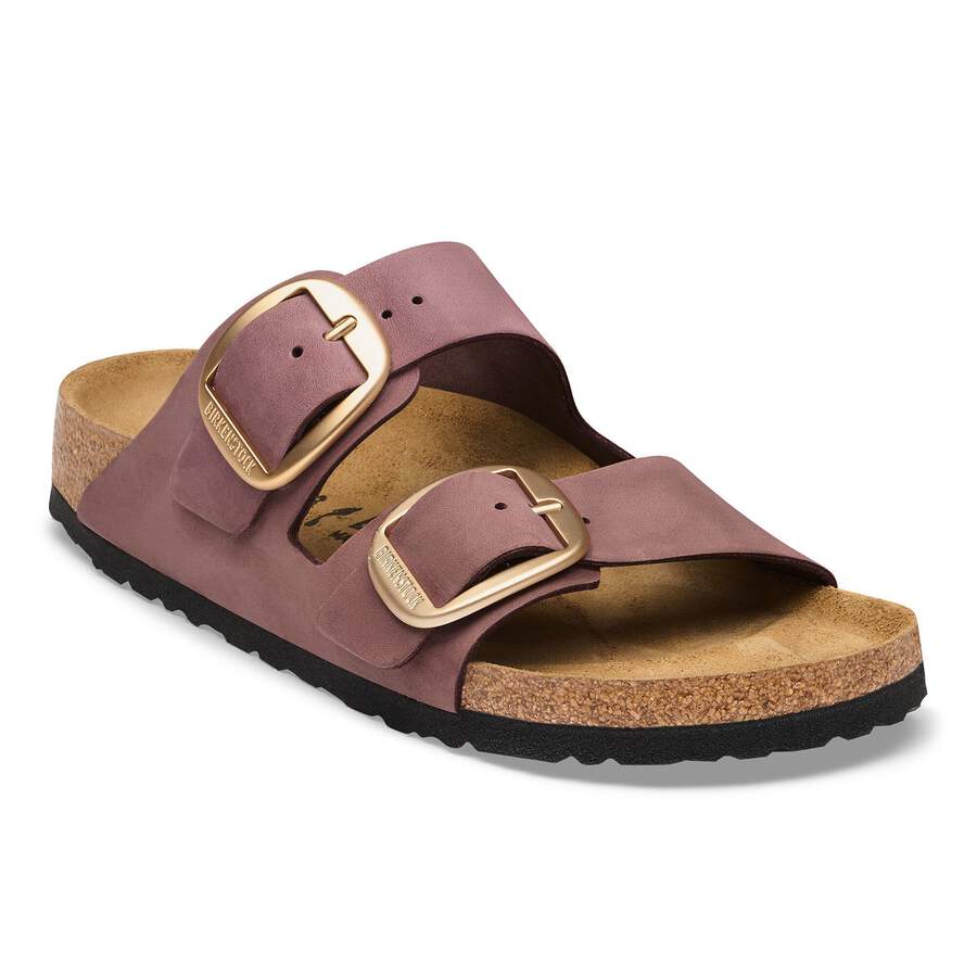 Arizona Big Buckle Nubuck Leather - Pepper