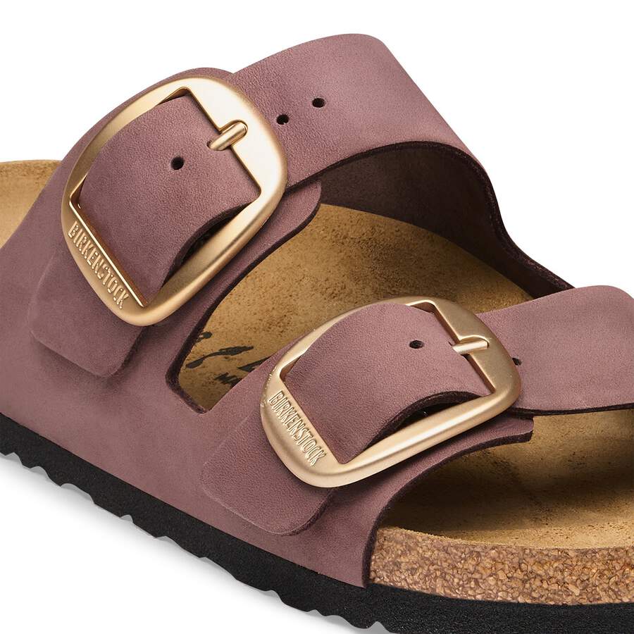 Arizona Big Buckle Nubuck Leather - Pepper
