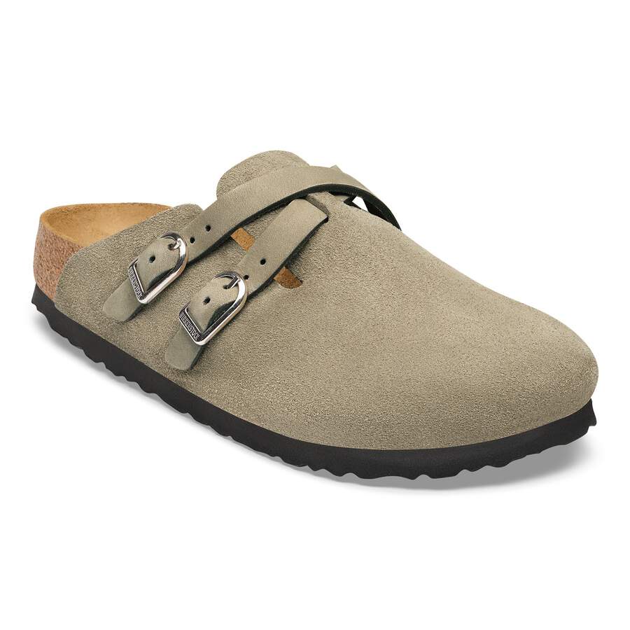 Blair Suede Leather - Taupe